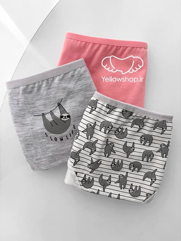 شورت نخی اسلیپ زنانه DOMINANT سه تایی کد 21186