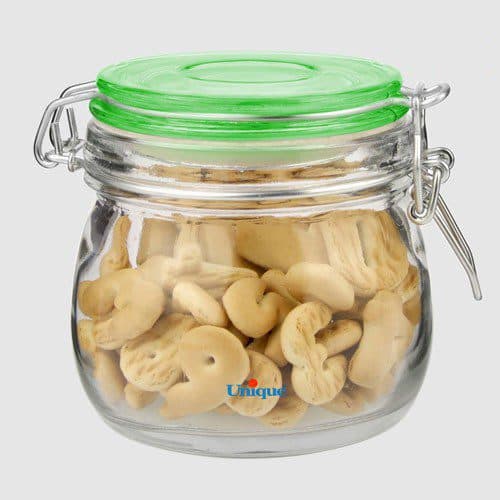 بانکه 0.5 لیتری درب چفتی یونیک کد 1496