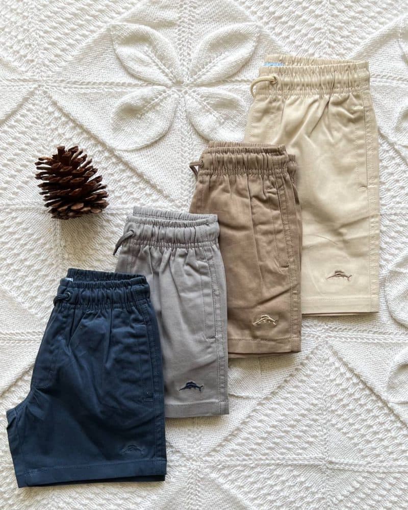 شلوارک کتان پسرانه