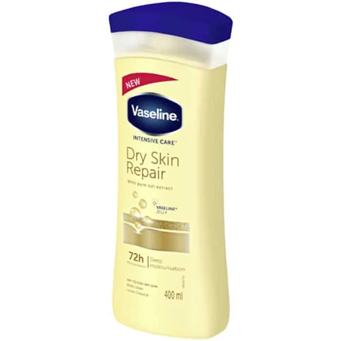 لوسیون بدن وازلین عصاره جو دو سرDry Skin Repair Body Lotion Vaseline