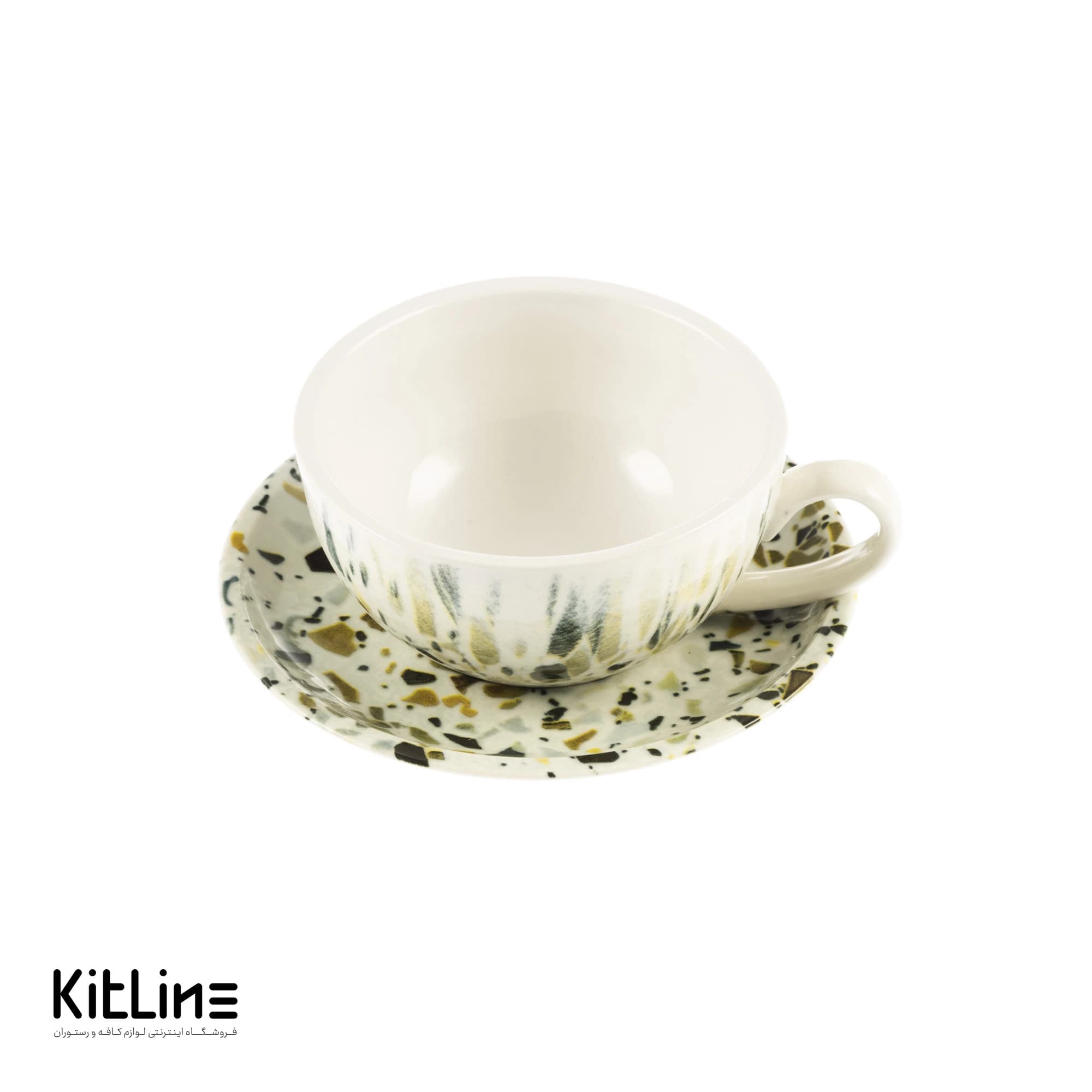 فنجان و نعلبکی استون ور ۲۸۰ میلیلیتری یونیکو سوژیلیت (ست ۶ عددی)