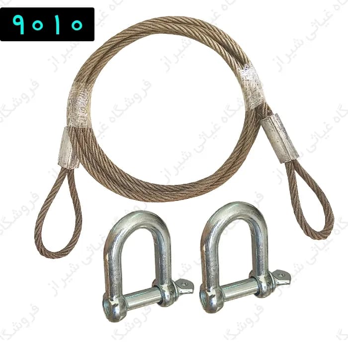 سیم بکسل 8 فولادی دو طرف پرس دو طرف شیگل 12