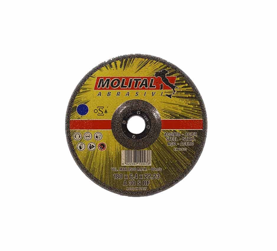 سنگ ساب قطر 180ضخامت 6 مولیتال