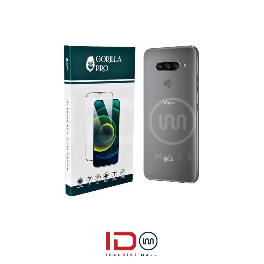 گلس و محافظ هیدروژلی (شفاف) بدنه گوشی ال جی مدل LG V40 ThinQ