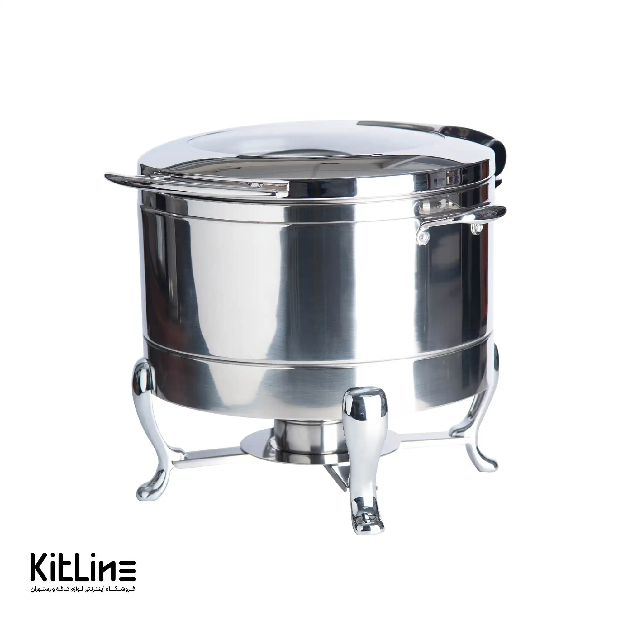 شفینگ دیش سوپی گرد ۱۲ لیتری استیل مستر