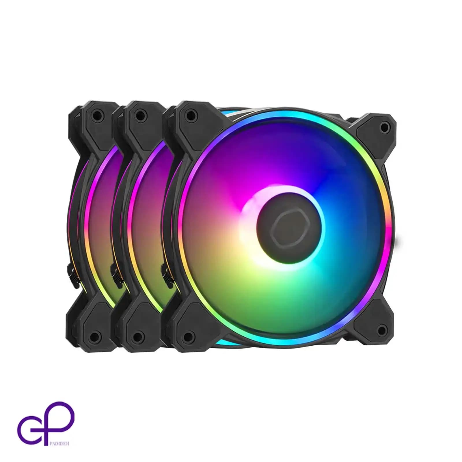 فن کیس کولر مستر مدل MF120 HALO 3IN1