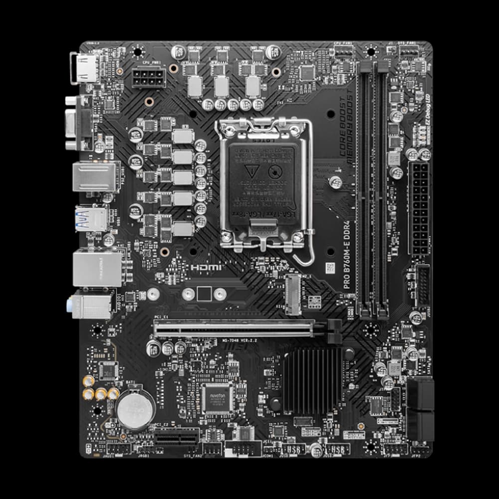 مادربرد ام اس آی مدل PRO B760M-E DDR4