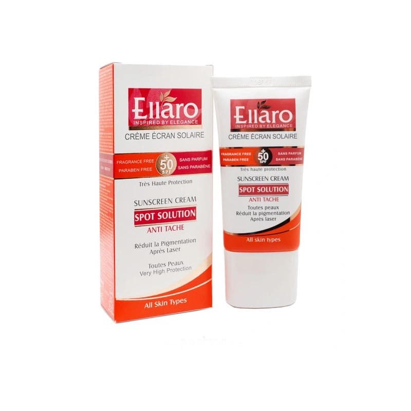 کرم ضد آفتاب ضد لک اسپات سولوشن الارو SPF۵۰