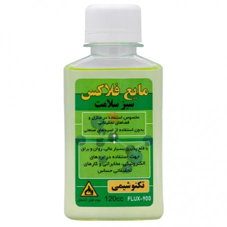 مایع فلاکس سبز سلامت 120CC تکنوشیمی