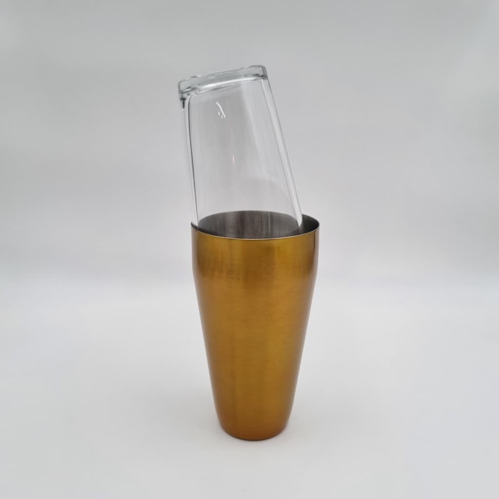 شیکر بوستون طلایی شیشه ای