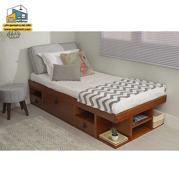 تخت خواب یک نفره کد BSP14