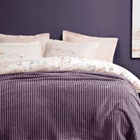 پتو یک نفره نرم یاتاش هالی بنفش