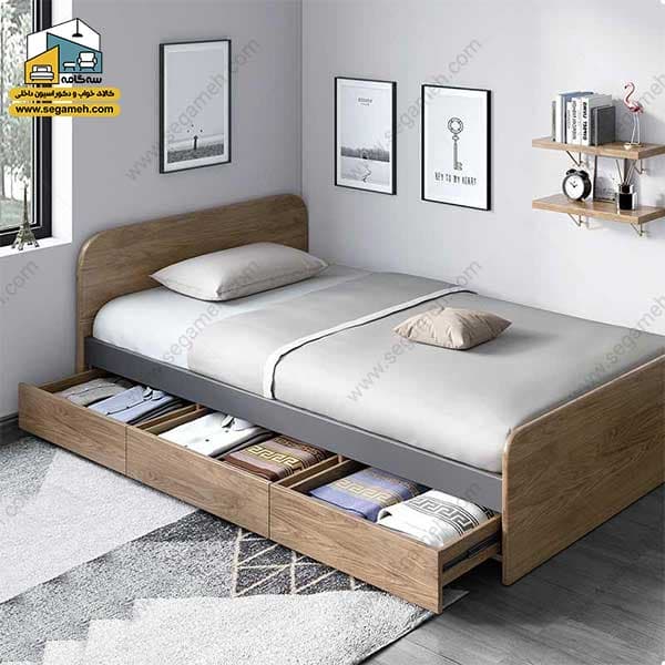 تخت خواب یک نفره کد BSP48