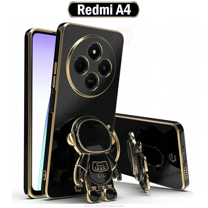 قاب محافظ Astronaut Bracket Plating Case | Xiaomi Redmi A4 5G