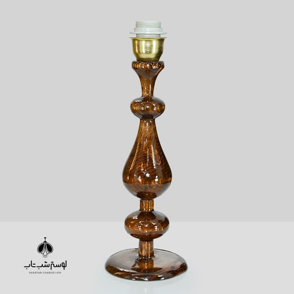 پایه آباژور چوبی کد 031 ART