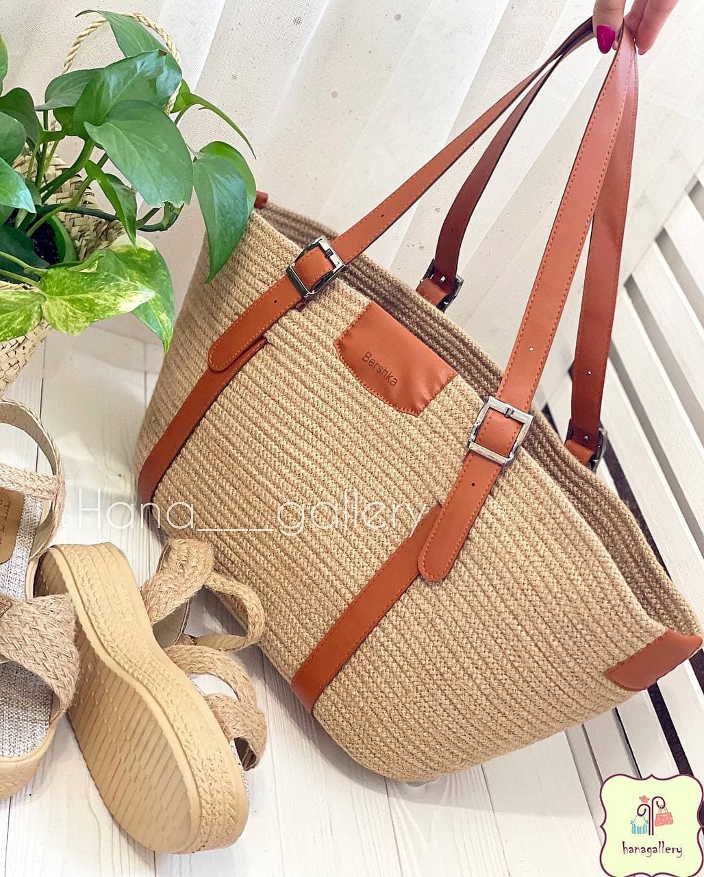 کیف حصیری برشکا