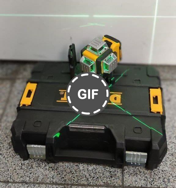 تراز لیزری دیوالت نور سبز شارژی 3 خط طرح دیوالت