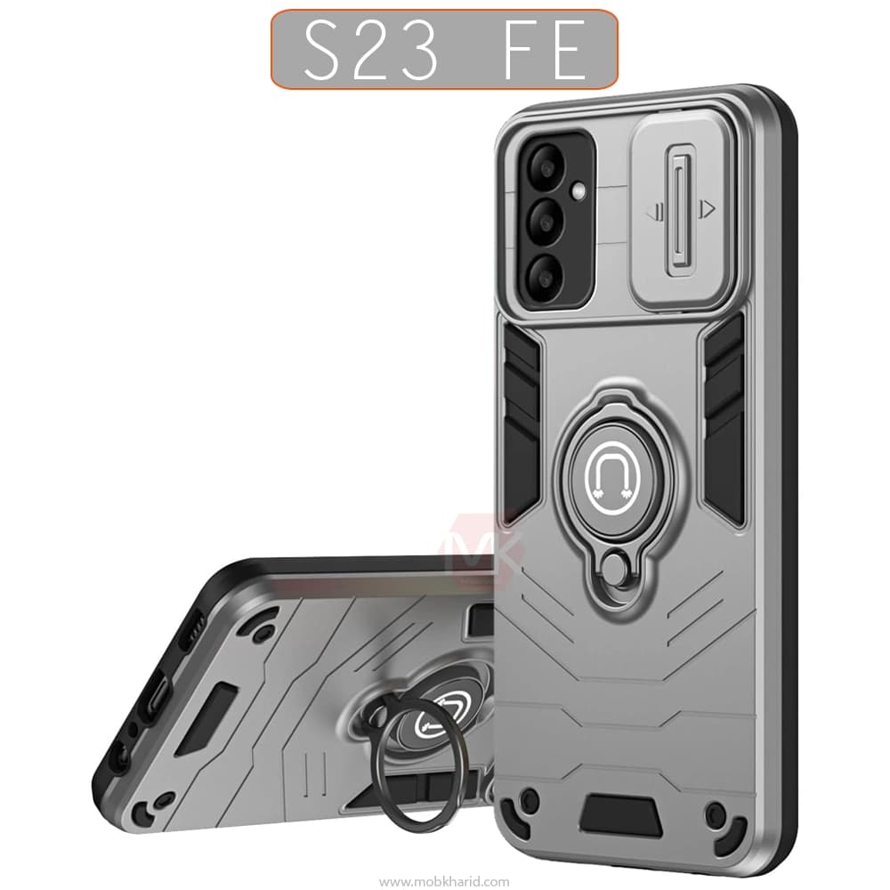 قاب محافظ Armor Sliding Camshield Ring Case | Samsung Galaxy S23 FE