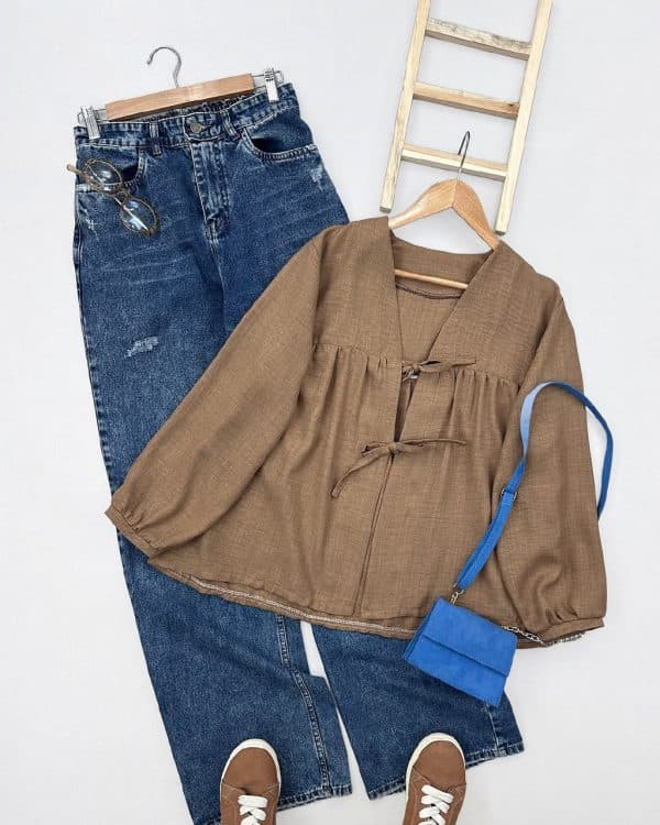 مانتو عروسکی زنانه مدل ملیکا