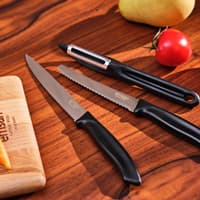 ست چاقو و پوست کن امسان Nix مشکی