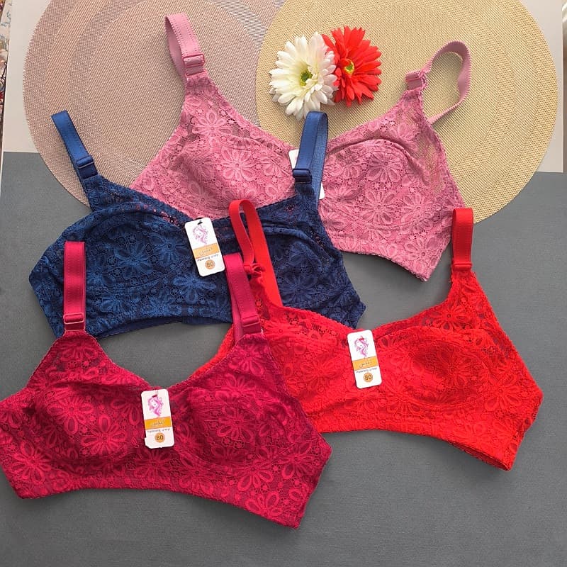 سوتین دانتل زیرنخ کش باریک برند آیلین سایز80و85