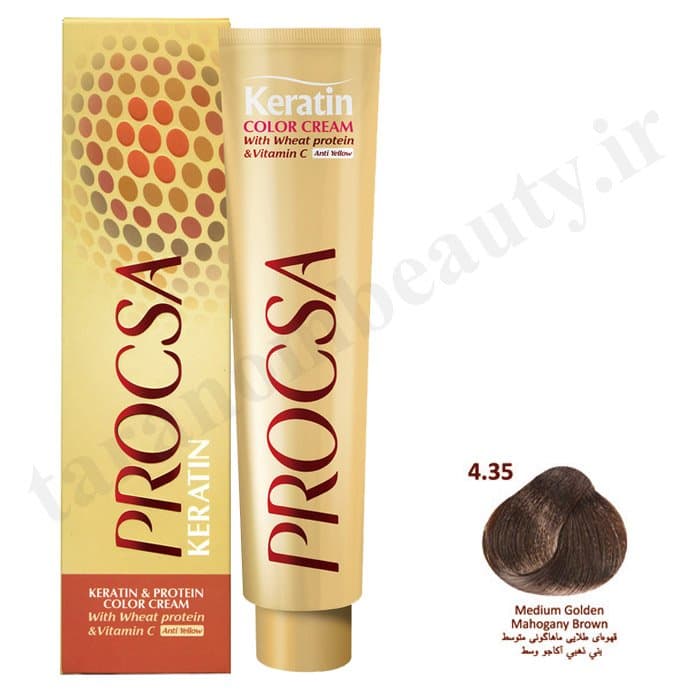 رنگ مو پروکسا قهوه ای فندقی متوسط 4.35