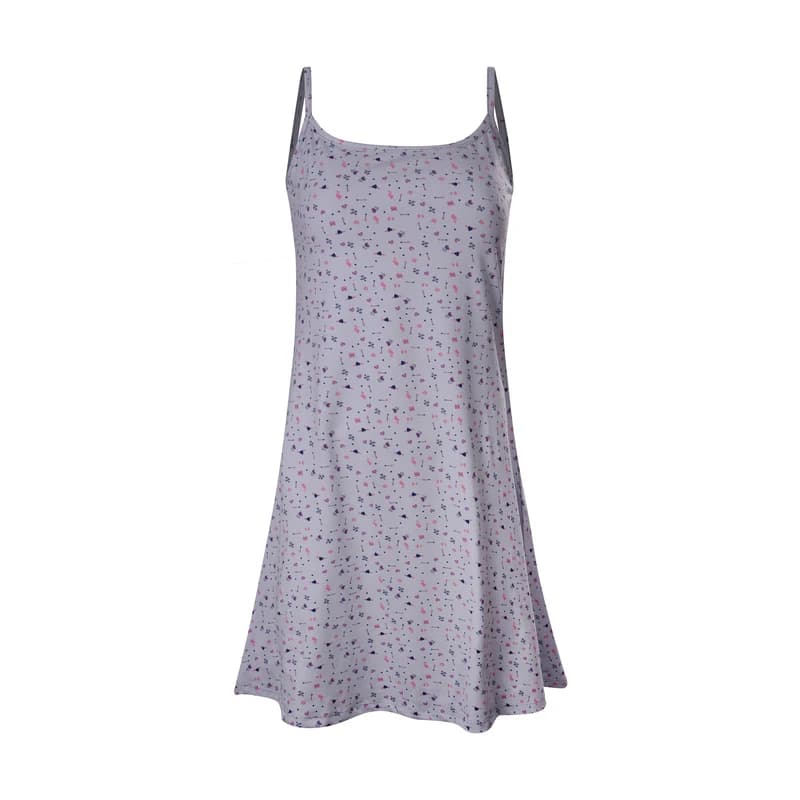 پیراهن زنانه افراتین مدل باوان کد 9600 رنگ طوسی