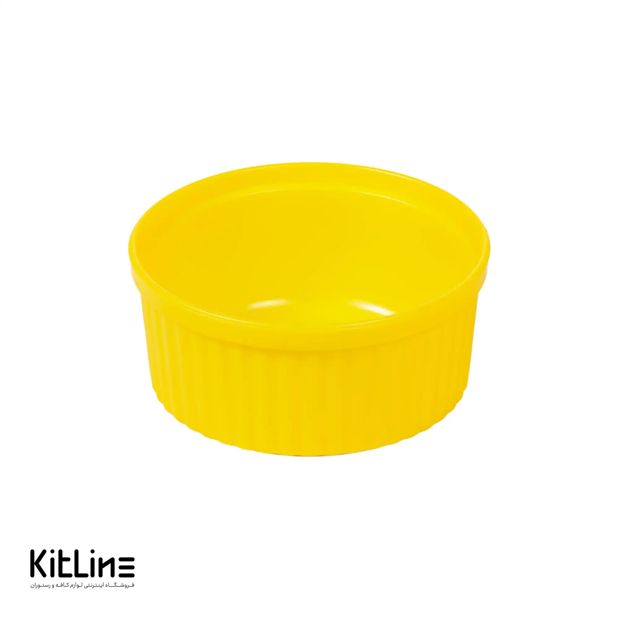 ظرف سس پلی کربنات زرد ۶۰ میلیلیتری وان شف