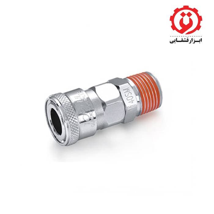 کوپلینگ باد مادگی 1/2 اینچ رزوه خارج تاپ تول مدل KA40SM2J