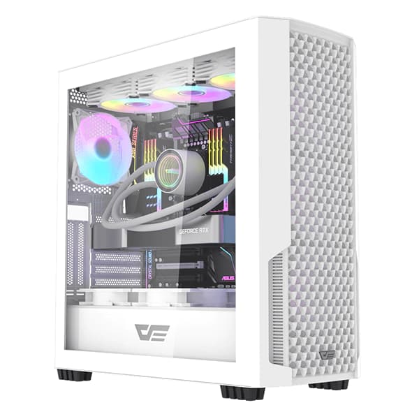 کیس کامپیوتر دارک فلش مدل DF2100 ATX White