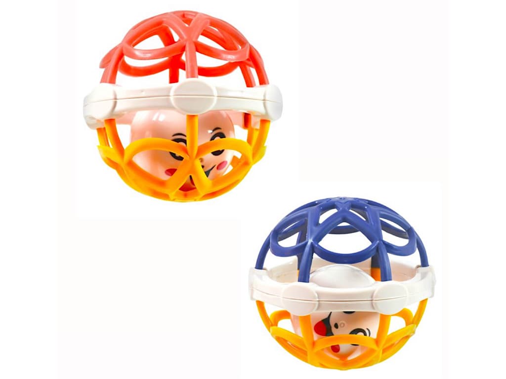 جغجغه توپی سیلیکونی منعطف نوزادی (سایز کوچک)