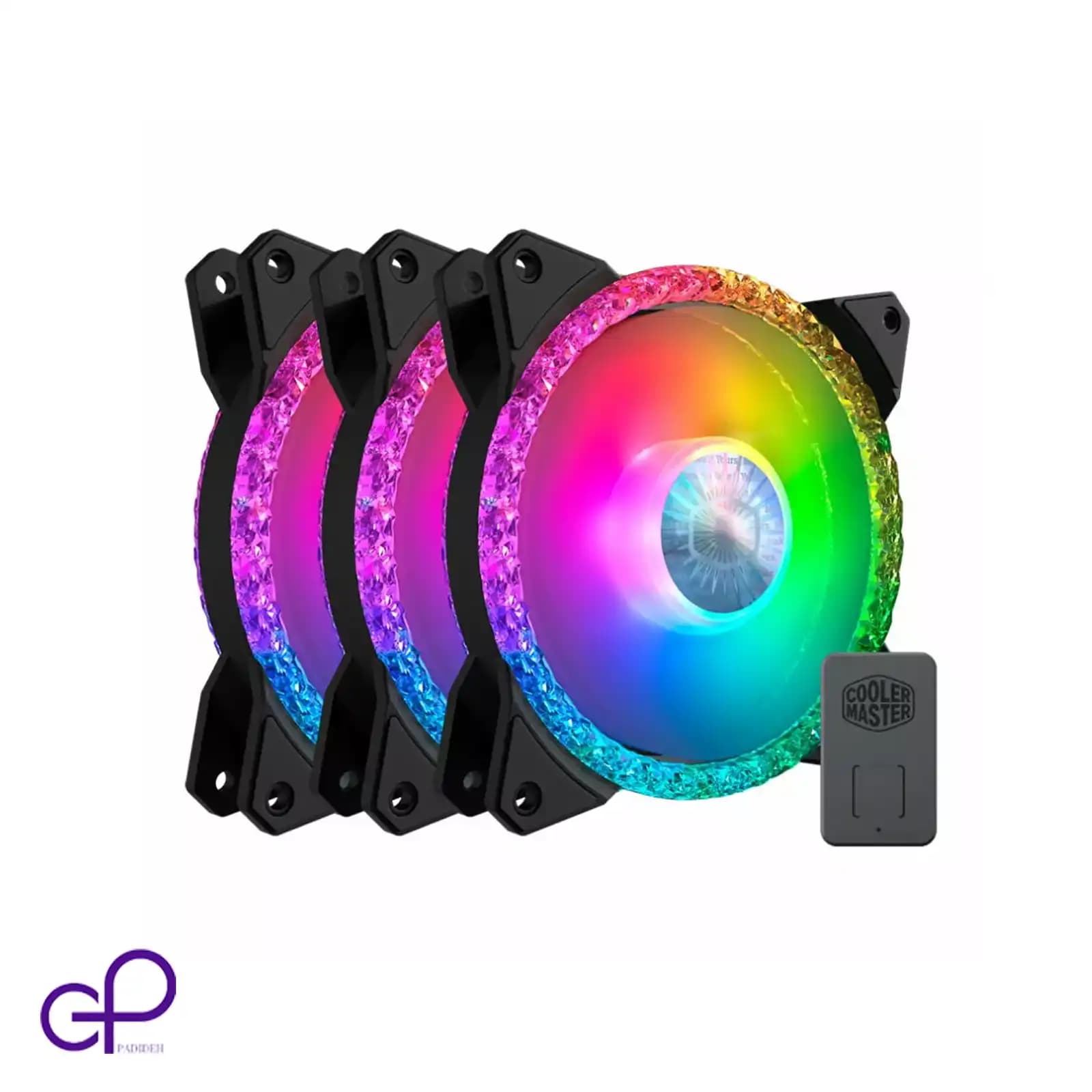 فن کیس کولر مستر مدل MASTERFAN MF120 PRISMATIC 3 IN 1