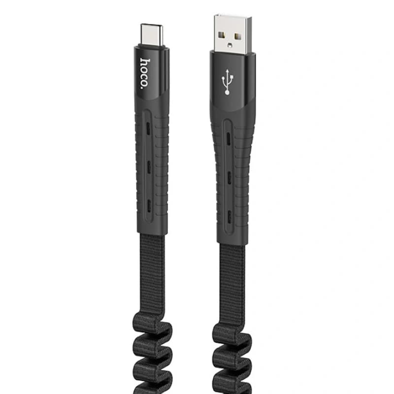 کابل شارژ USB به Type-c به طول 1.2 متر 3A از برند هوکو مدل Hoco U78 (100% اورجینال)
