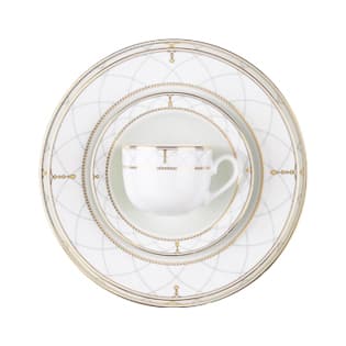 سرویس چینی زرین 12 نفره کامل رومانا (102 پارچه)