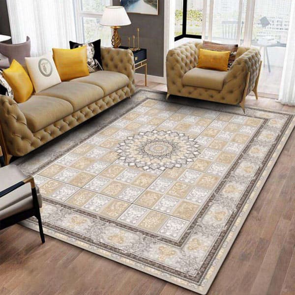 کاور فرش مخمل نگین ترمه مدل 315