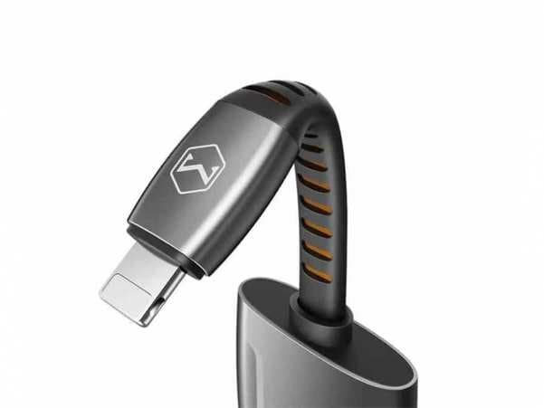 مبدل لایتنینگ به لایتنینگ و جک 3.5mm مکدودو CA-6340 Mcdodo Dual Port Lightning To Lightning+ jack 3.5mm Transmission