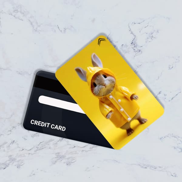 استیکر کارت بانکی مدل فانتزی خرگوش کد CAE371-K
