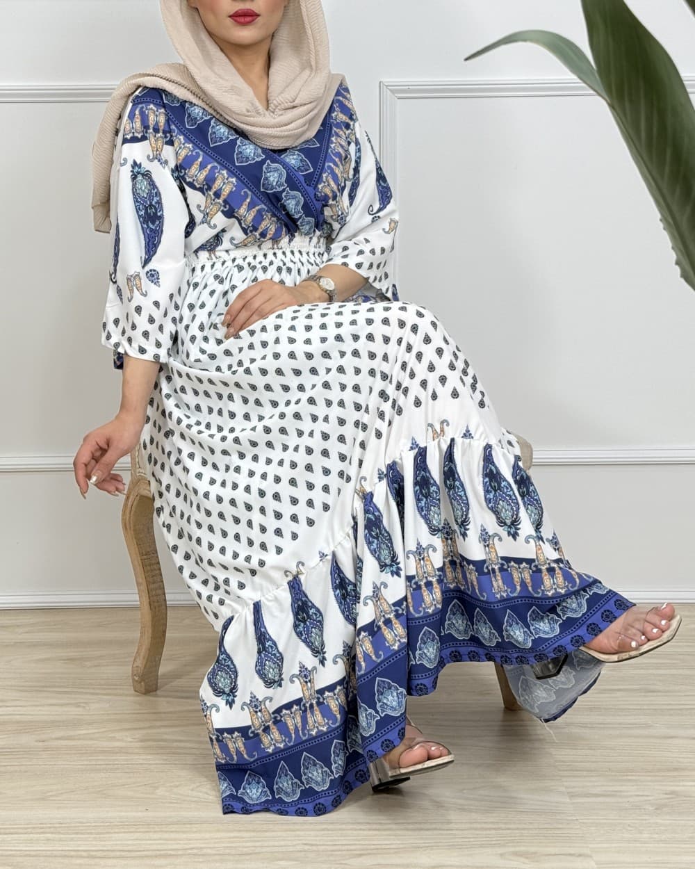 پیراهن جلوه _ کد 1181 (پیراهن زنانه - پیراهن ساحلی )