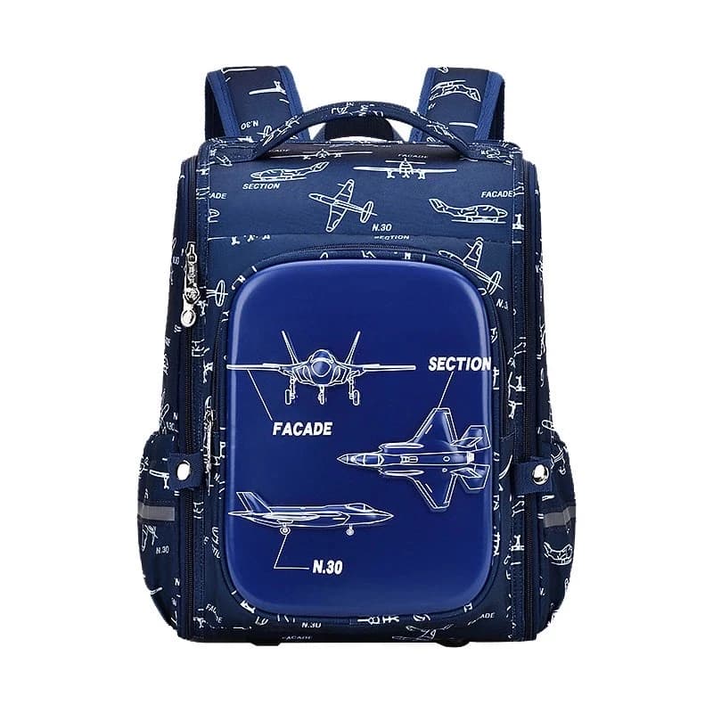 کیف مدرسه خارجی طرح جت (هواپیما) کد 65971