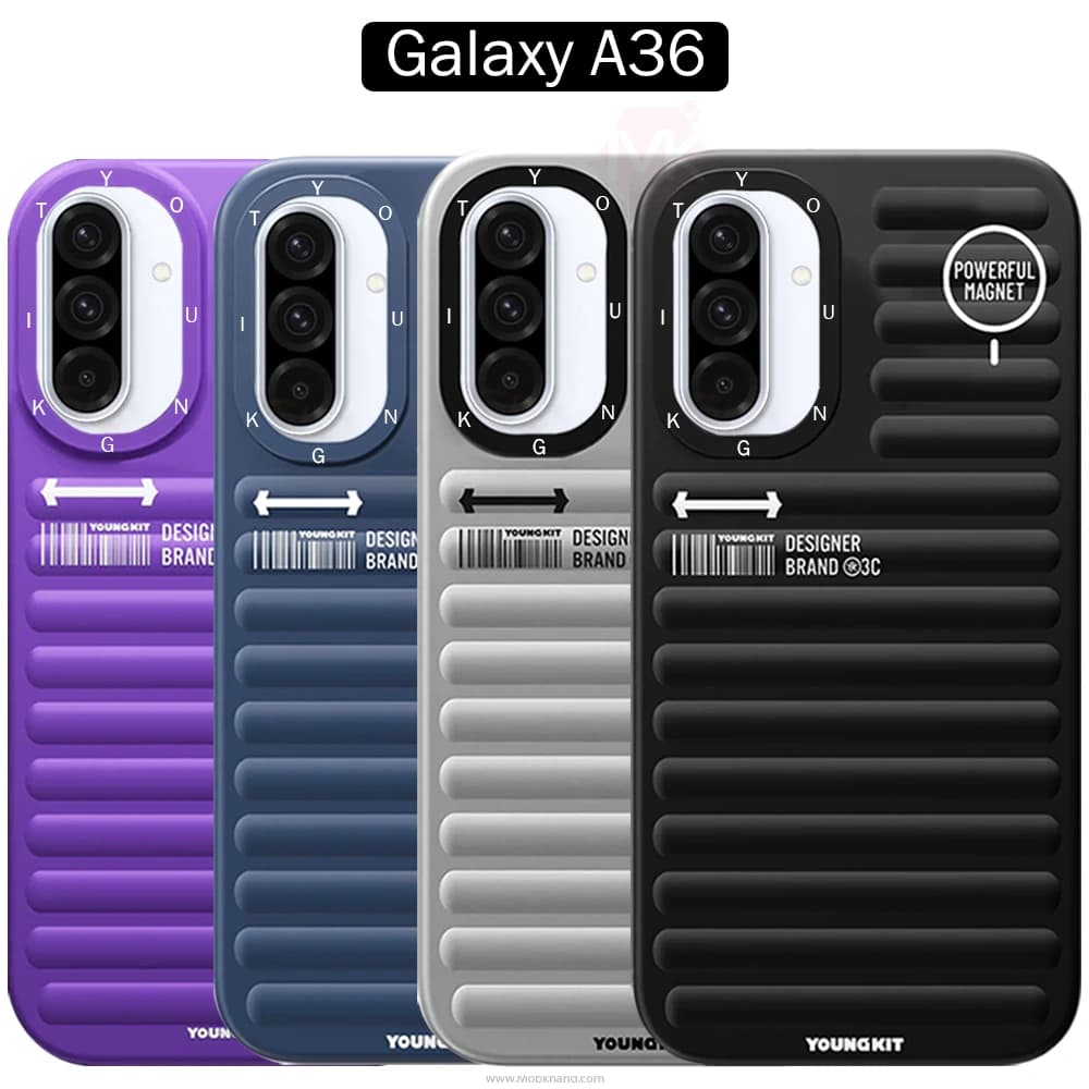 قاب محافظ سامسونگ YOUNGKIT Plain Series Back Case | Galaxy A36