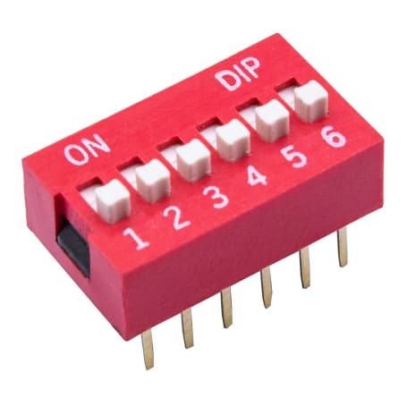 دیپ سوئیچ 6 تایی DIP