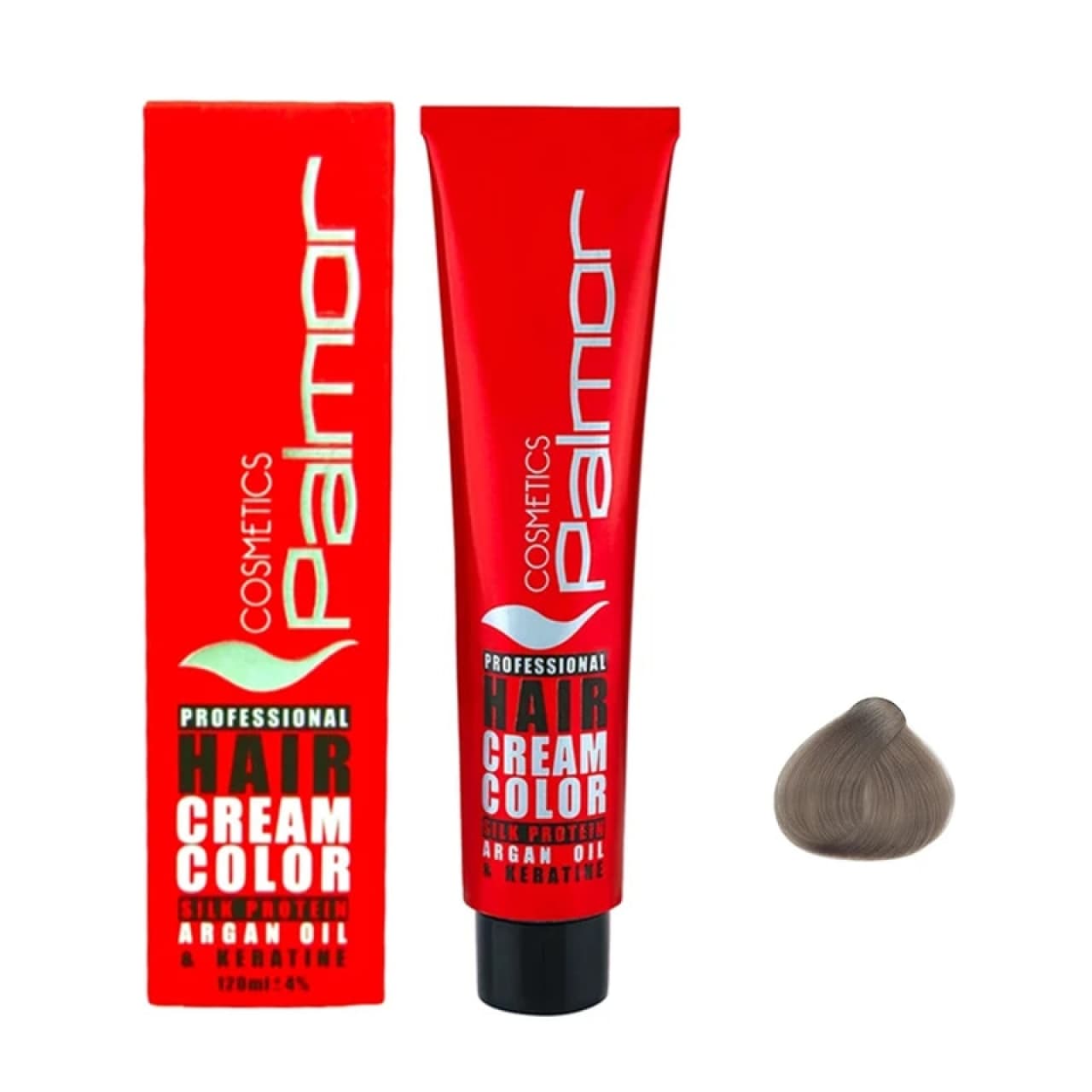 رنگ مو پالمور شماره 8.2 حجم 120 میلی لیتر رنگ بلوند دودی روشن