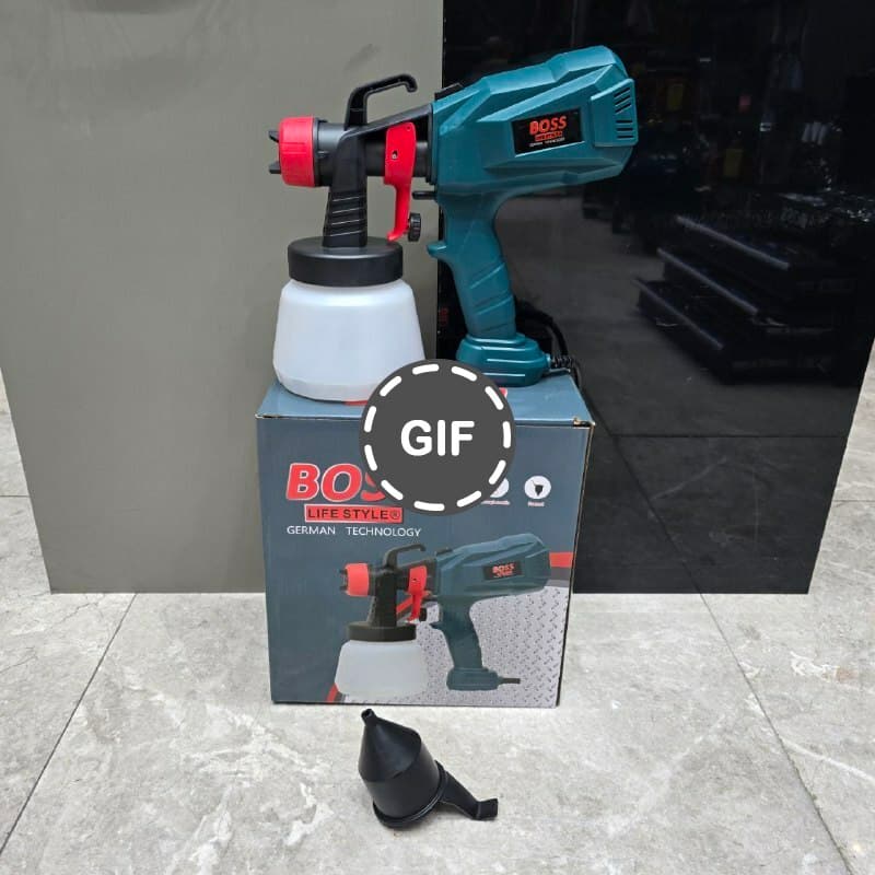 پیستوله برقی کاسه پلاستیک باس مدل BS123JY289-3