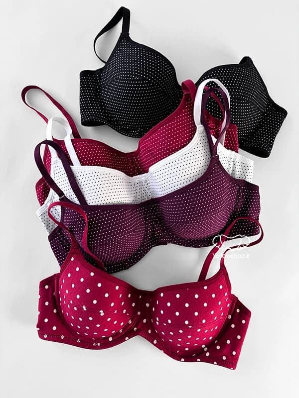 سوتین کاپدار نخی فنردار Anit آنیت کد 26276 خالخالی