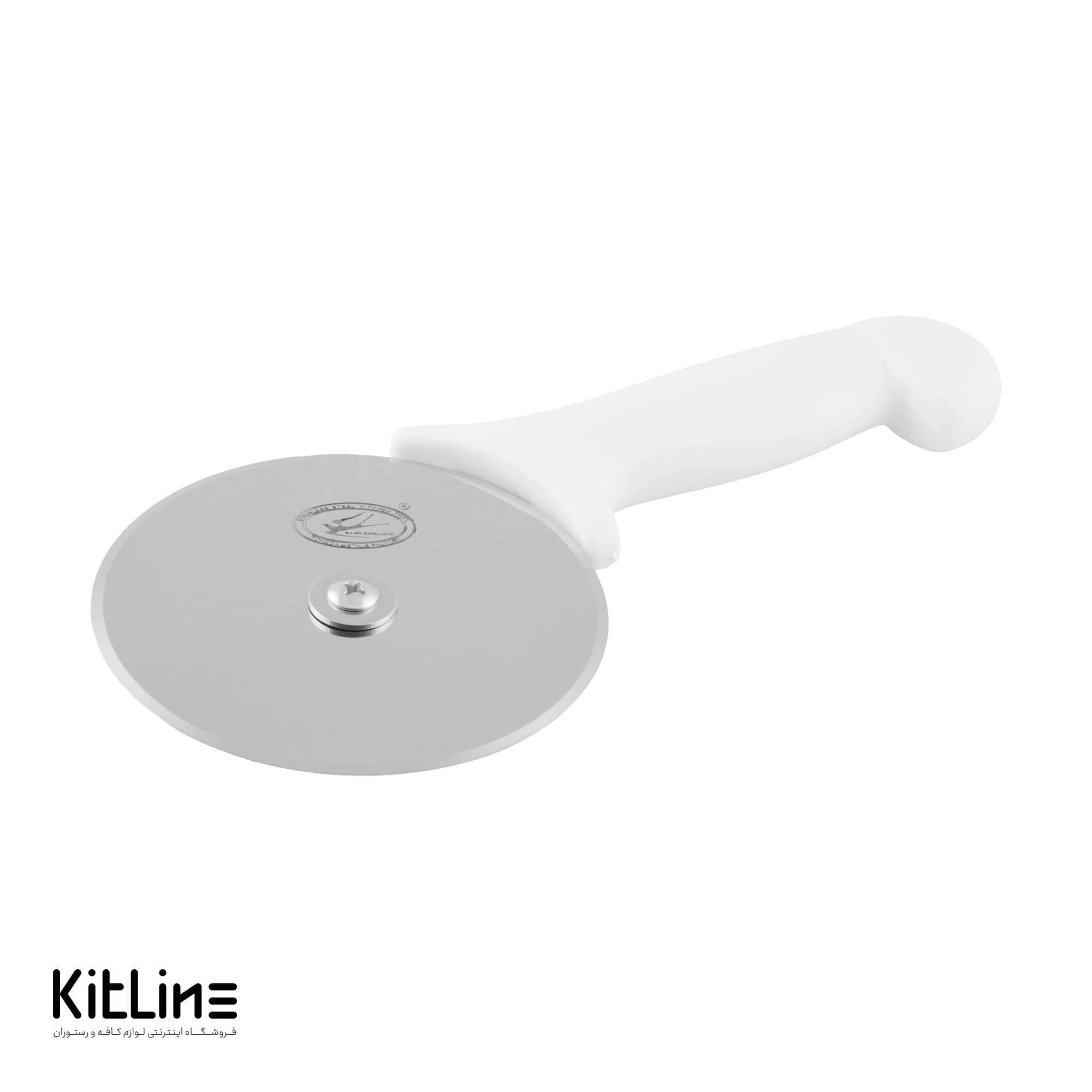 کاتر پیتزا غلتکی دسته سفید