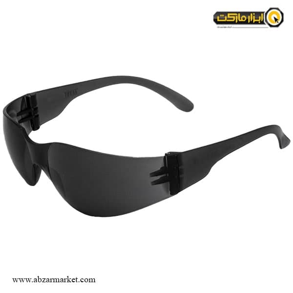 عینک ایمنی برشکاری توتاص مشکی نور 5 مدل AT 119