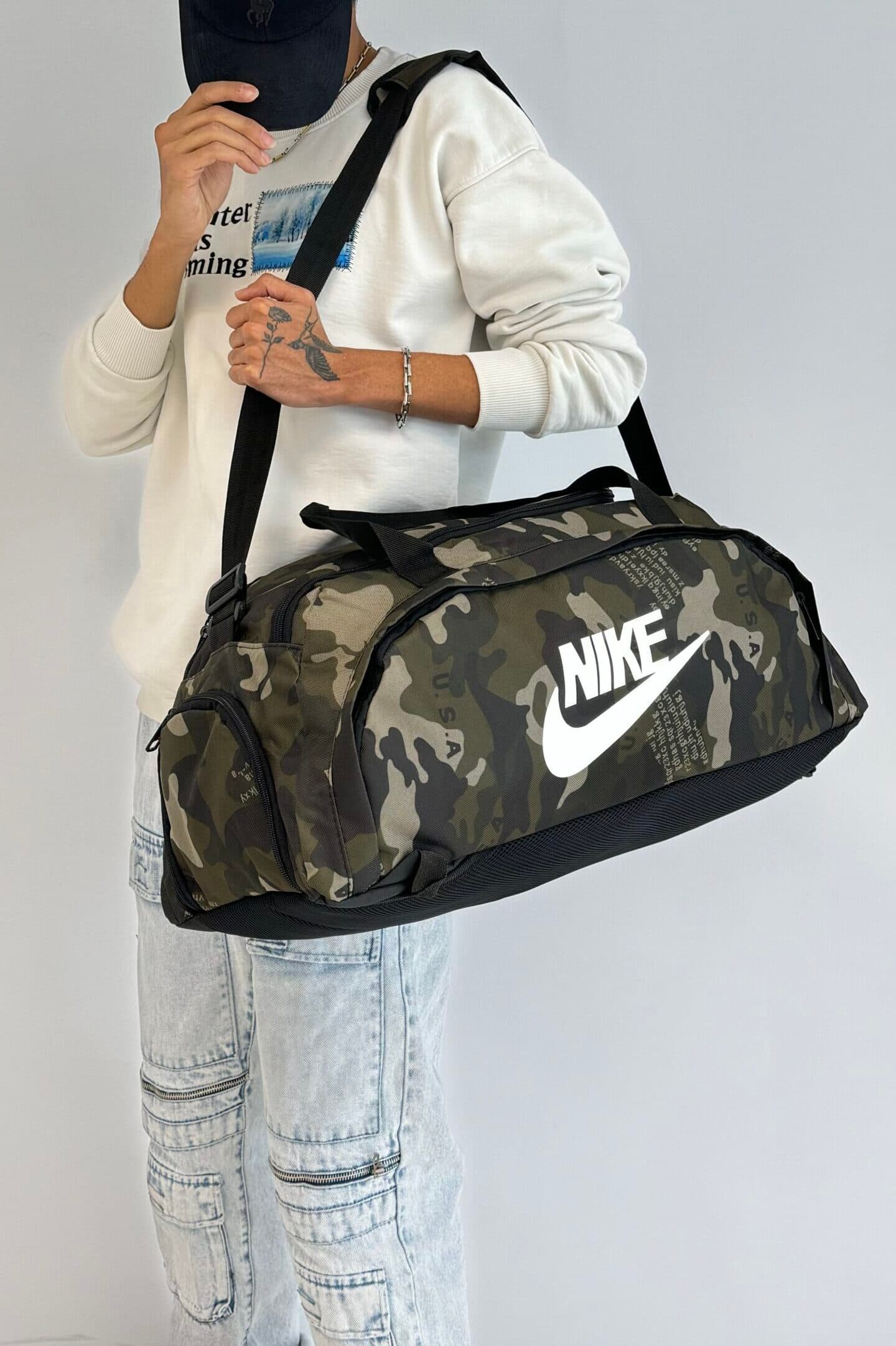 ساک ورزشی۳کاره(کوله شو)نایکی کد 1056