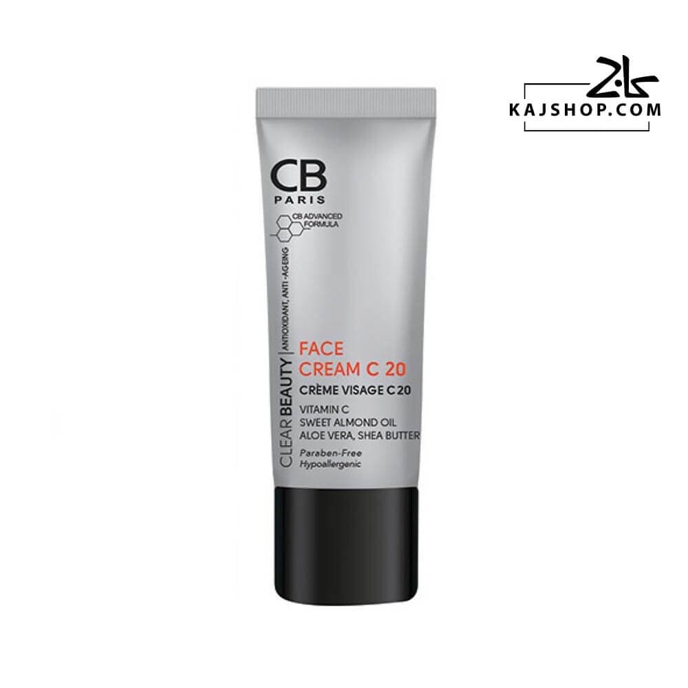 کرم روشن کننده صورت حاوی ویتامین C سی بی پاریس 30 میل