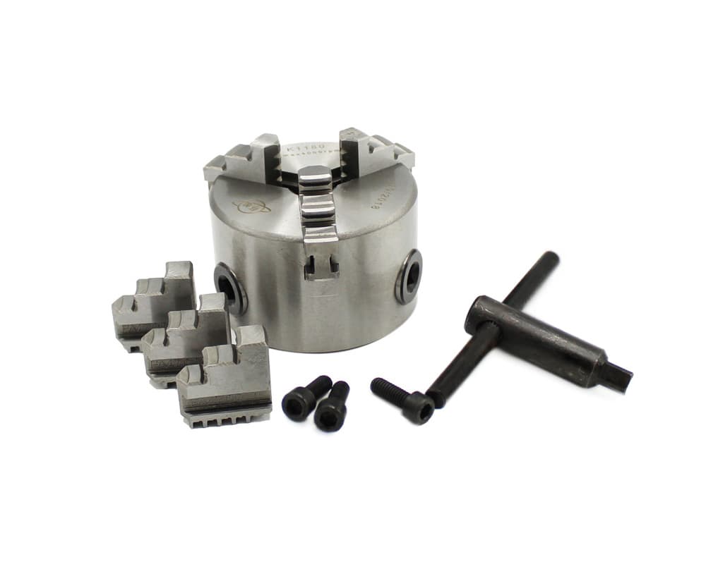 سه نظام دستگاه تراش سایز 80 کره نشان مدل k11