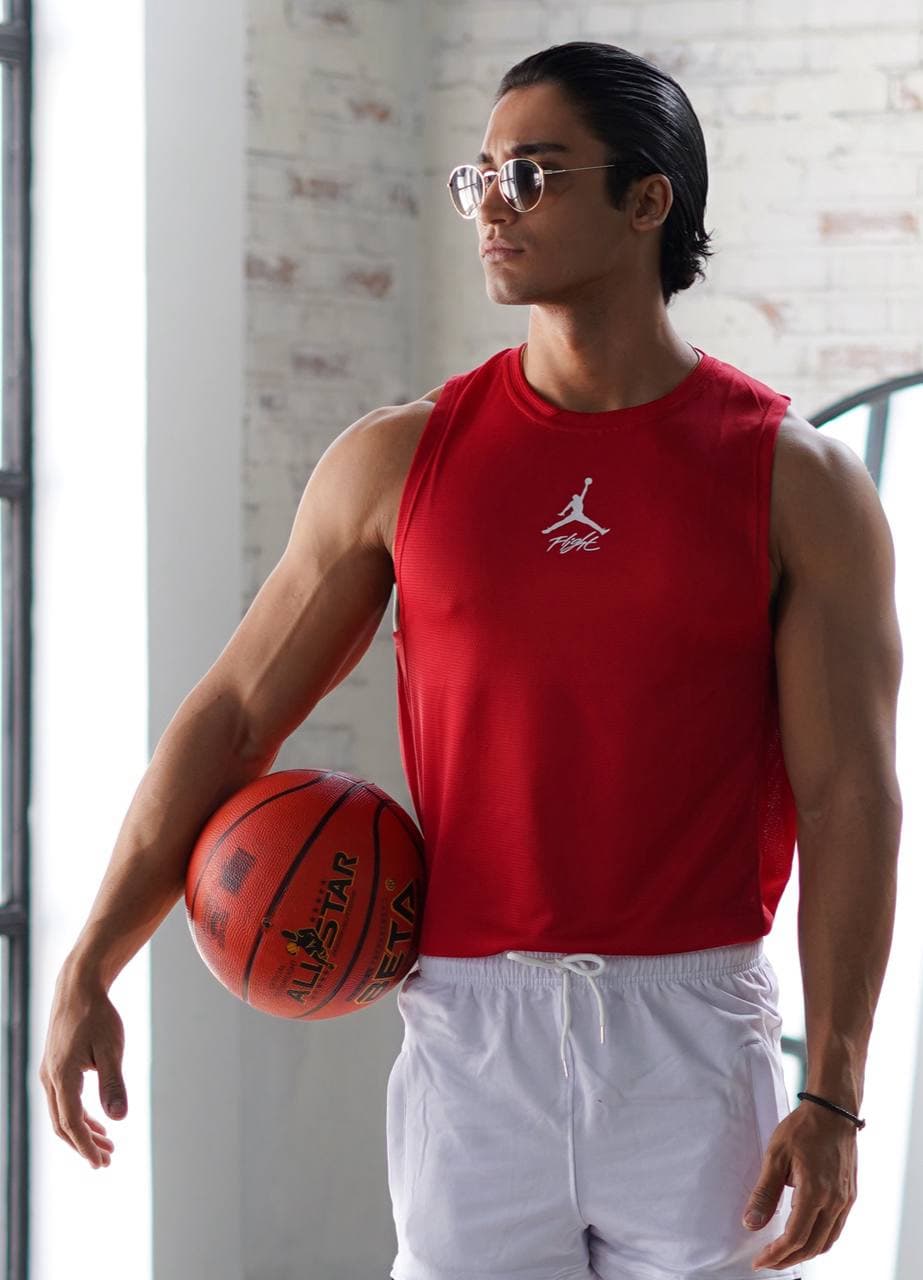 رکابی باشگاهی مردانه جردن سوزنی تنفس دار کد ۵۰۳۷